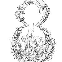 Black And White logo